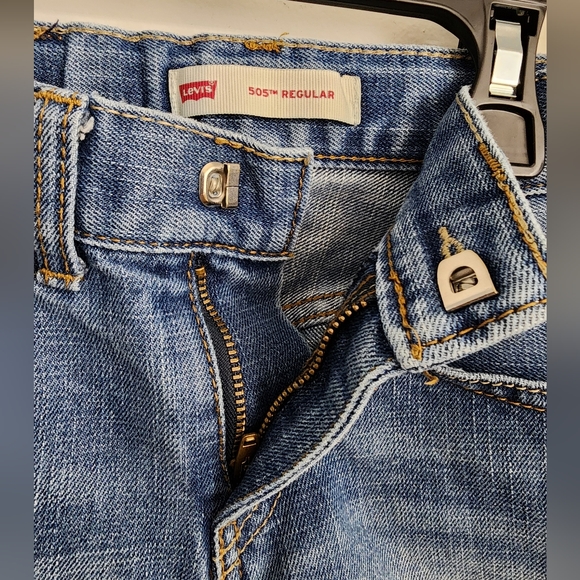 Boys Levi's 505 Jeans - Picture 5 of 7